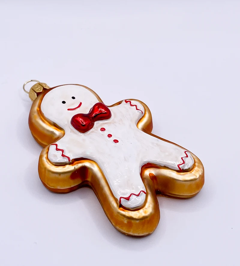 Weihnachtsguetzli Lebkuchenmann mit Zuckerguss