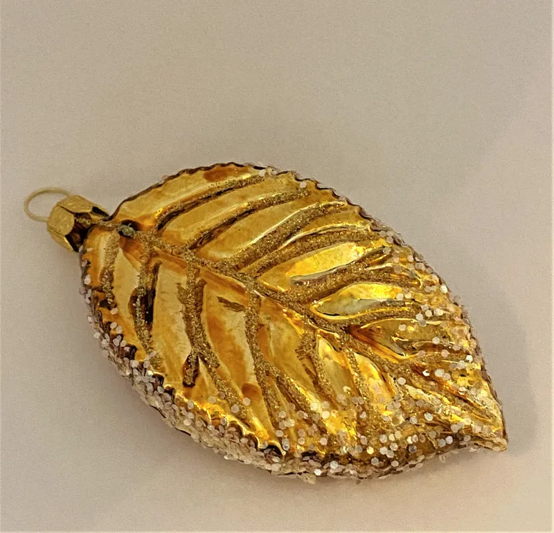 Apfelbaum-Blatt Herbst Gold