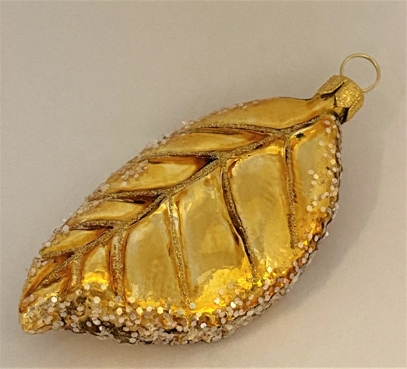 Apfelbaum-Blatt Herbst Gold