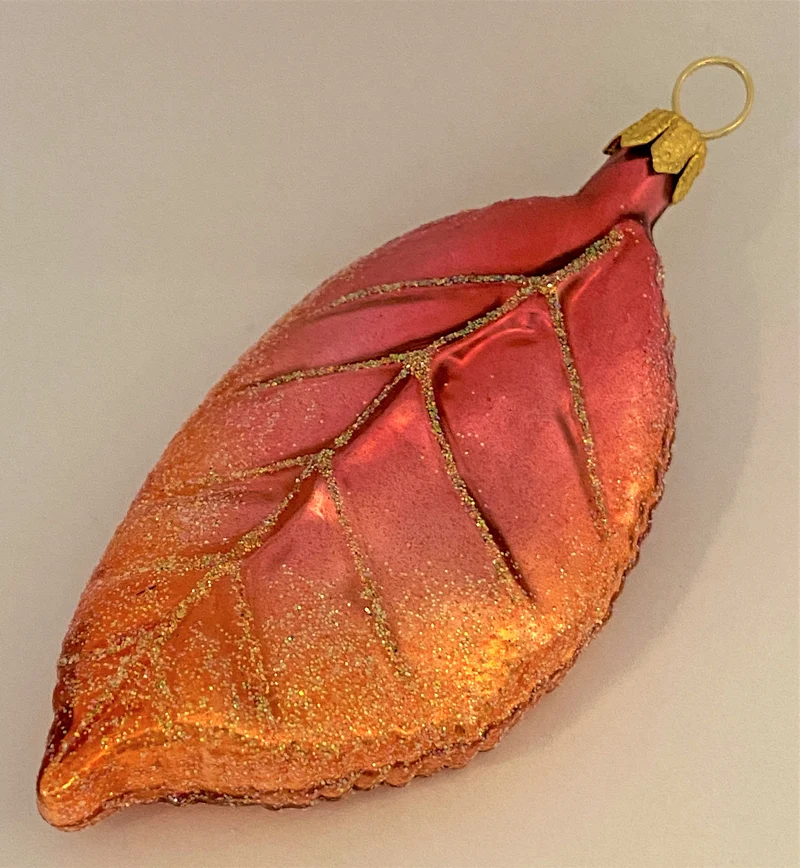 Apfelbaum-Blatt Herbst Glanz
