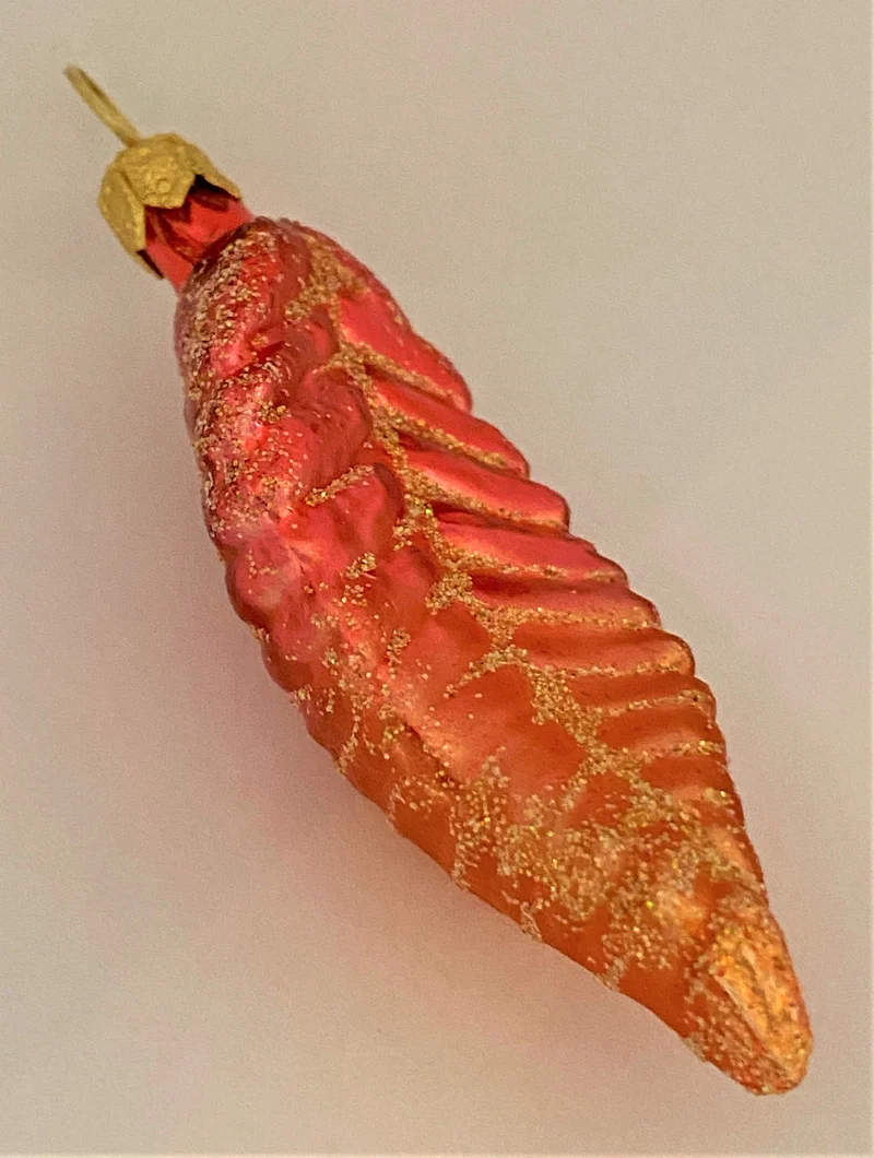 Kleines rostrotes Sumach-Blatt