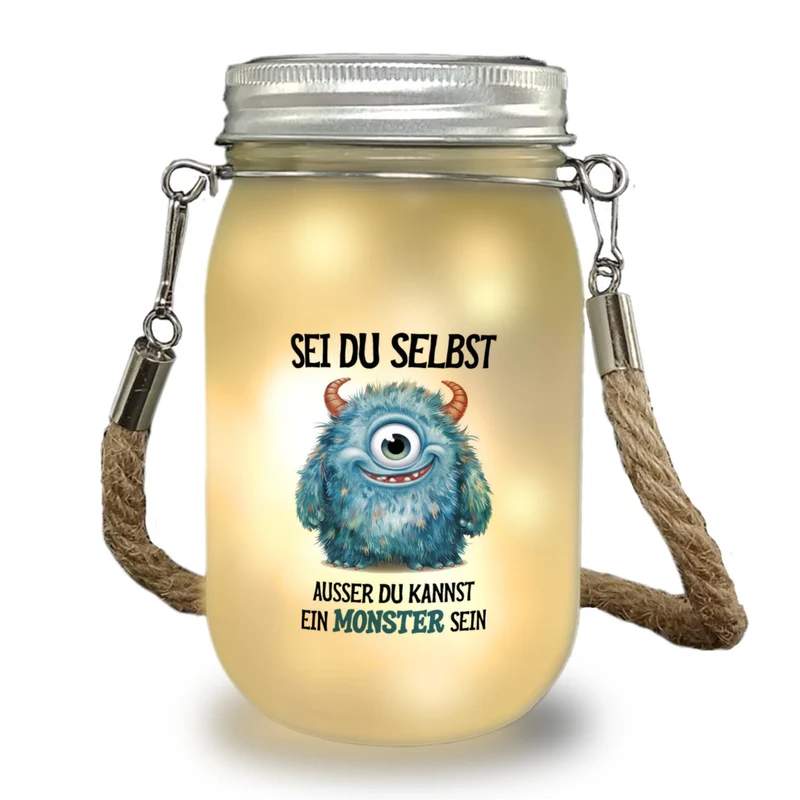 Sei du selbst außer du kannst ein Monster sein Solarlicht