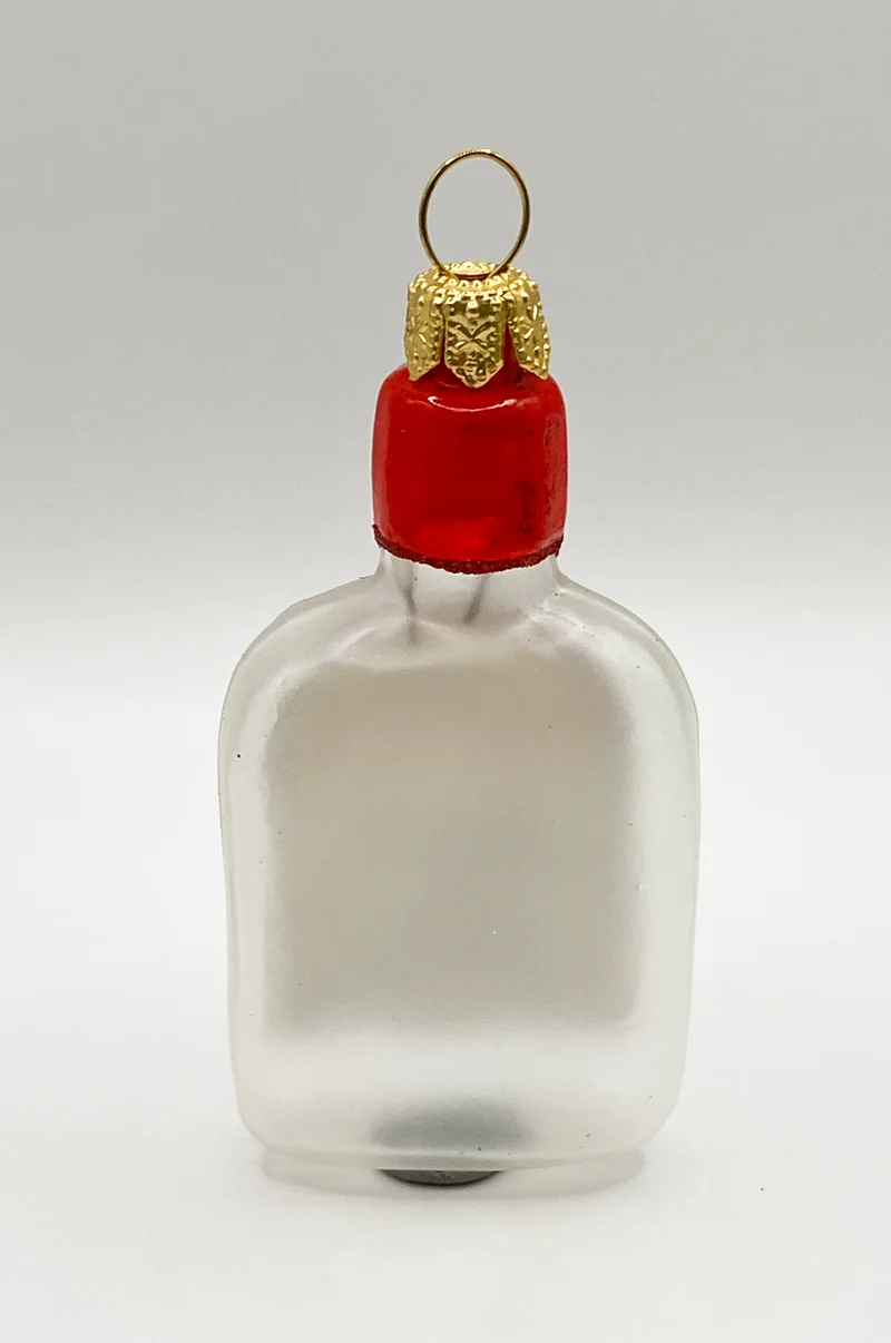 Kleine Wodka-Flasche