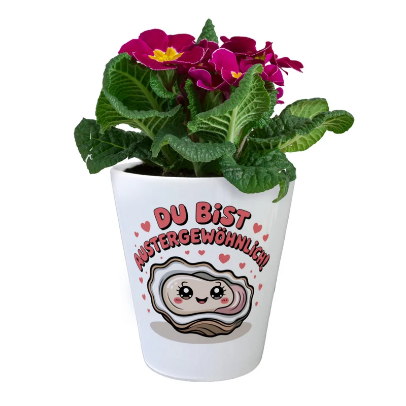 Kawaii Auster Du bist Austergewöhnlich Blumentopf