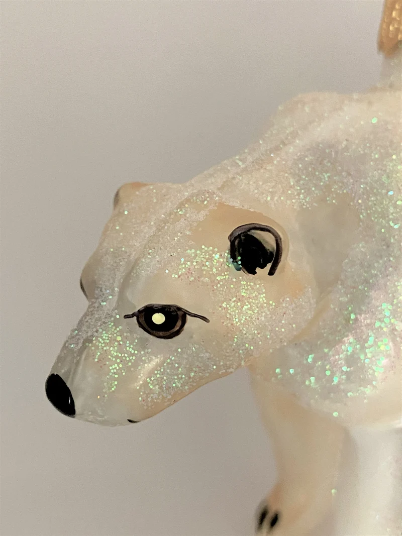 Glitzer Eisbär