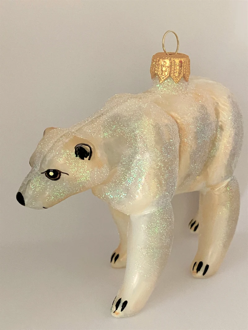 Glitzer Eisbär