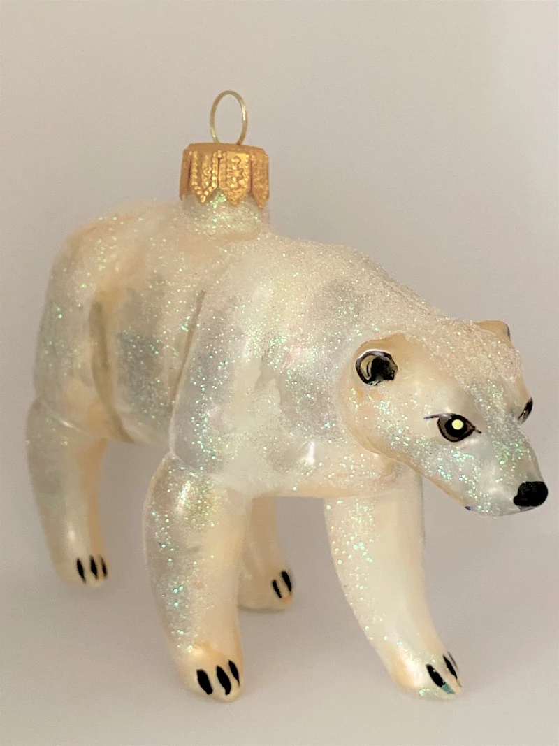 Glitzer Eisbär