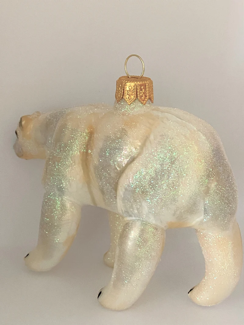 Glitzer Eisbär