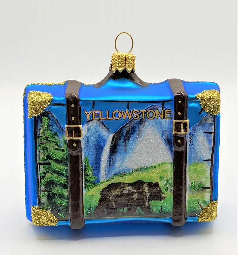 Souvenir Koffer " Yellowstone Nation Park "
