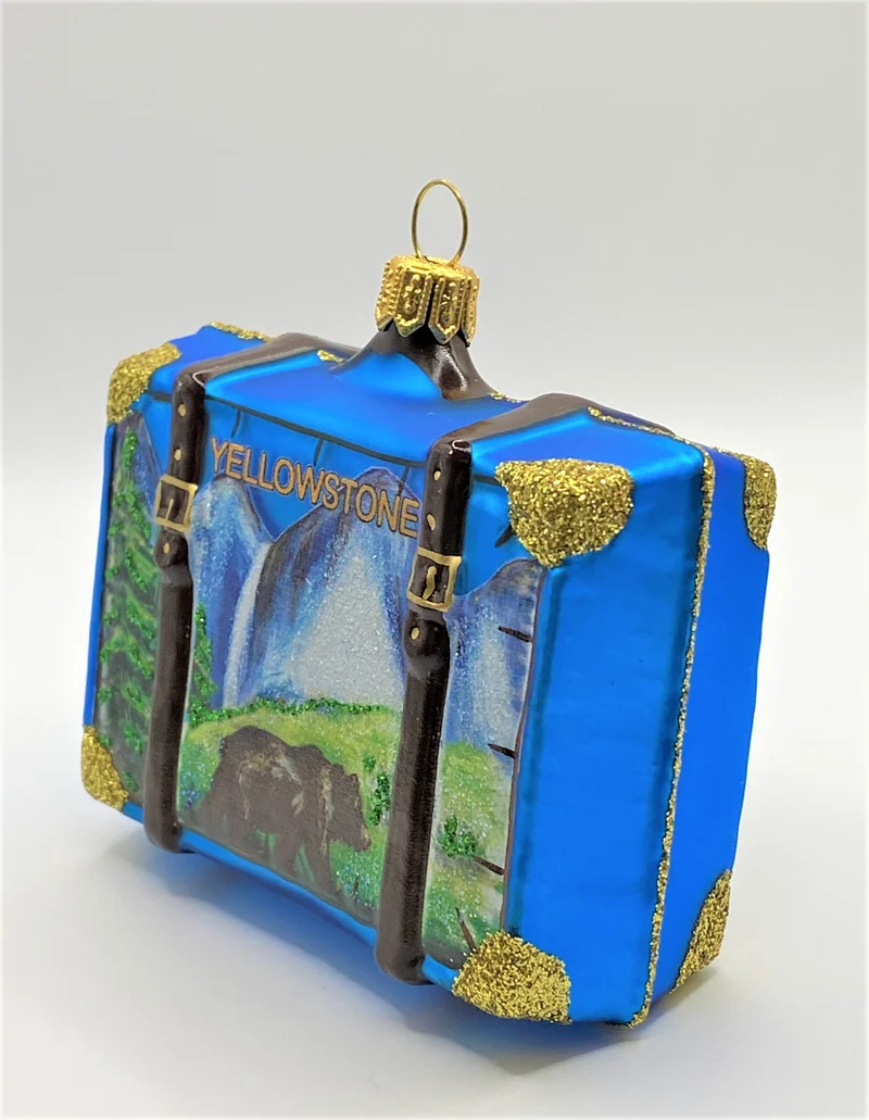Souvenir Koffer " Yellowstone Nation Park "