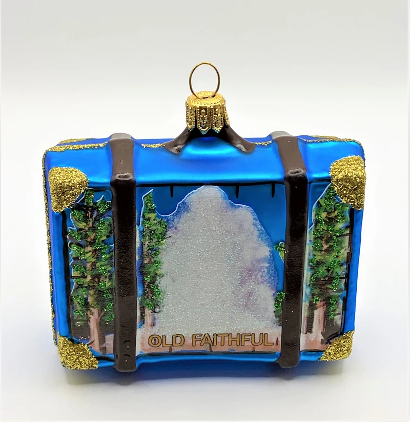 Souvenir Koffer " Yellowstone Nation Park "