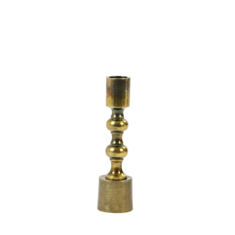 Kerzenständer BABIMO antik bronze Ø4,5x16 cm
