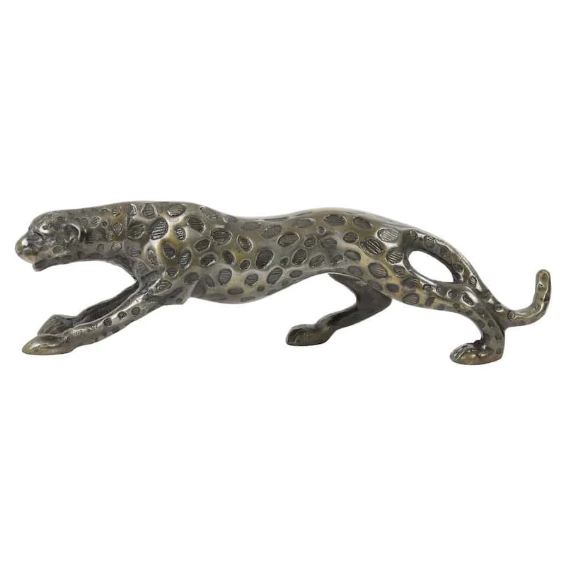 Dekofigur SISOKO Panther antik bronze 50x10x12 cm