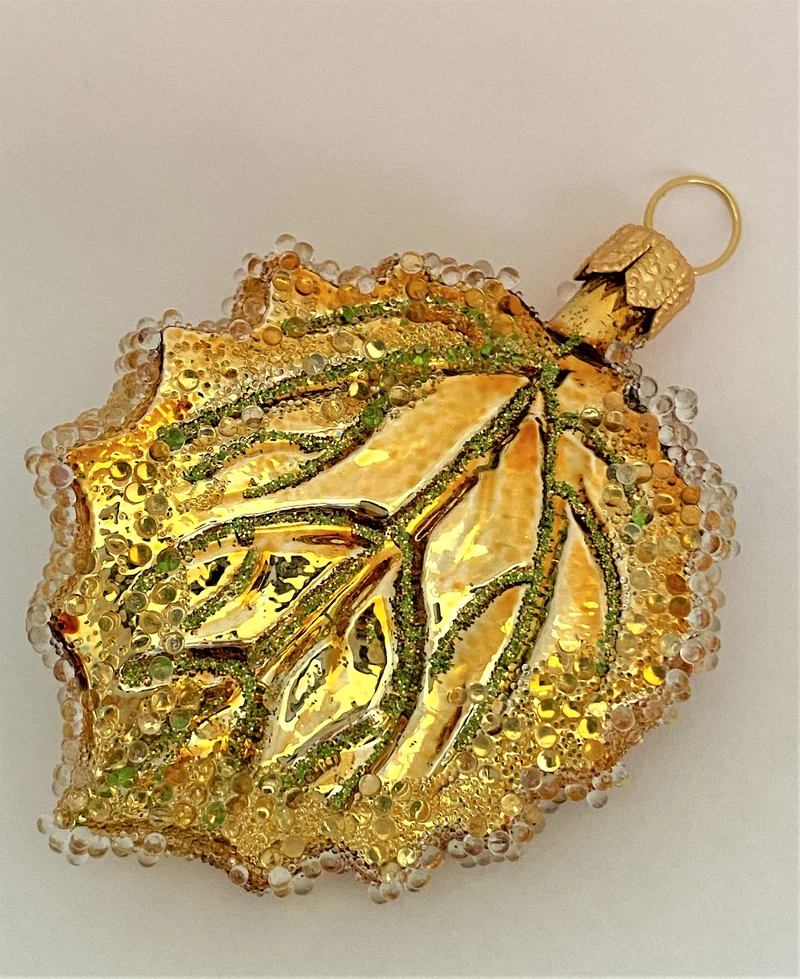 Pappel-Blatt Herbst