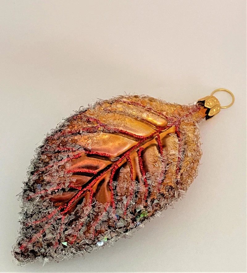 Apfelbaum-Blatt Herbstfrost