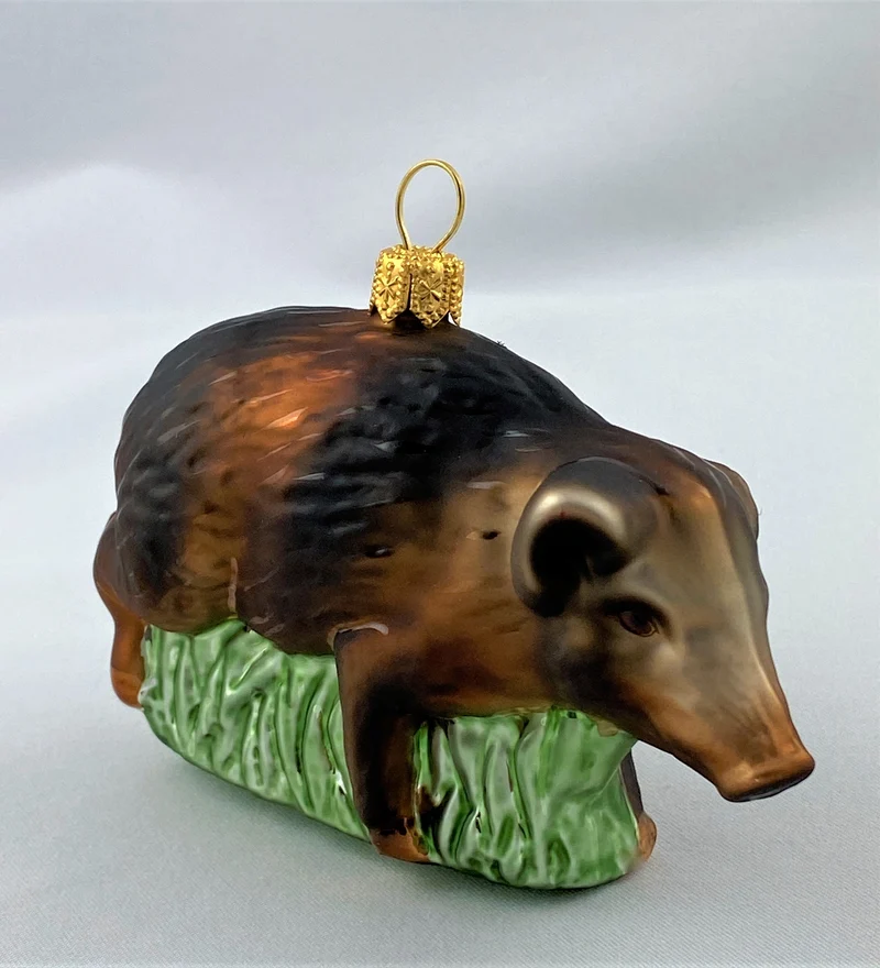 Braunes Wildschwein