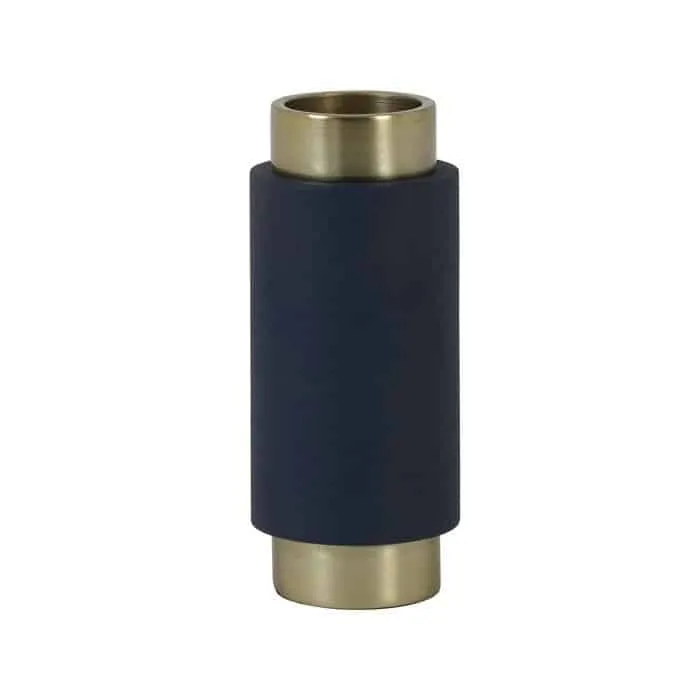 Teelichthalter NAKURU Bronze-Petrol 3er-Set