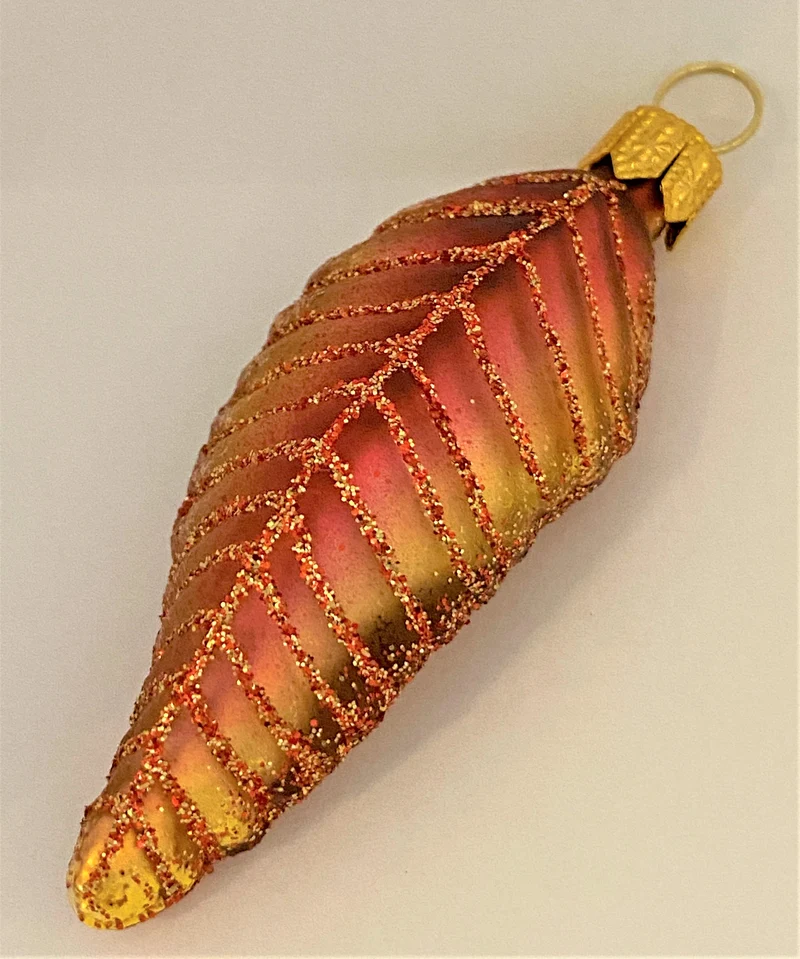 Kleines goldrost Sumach-Blatt
