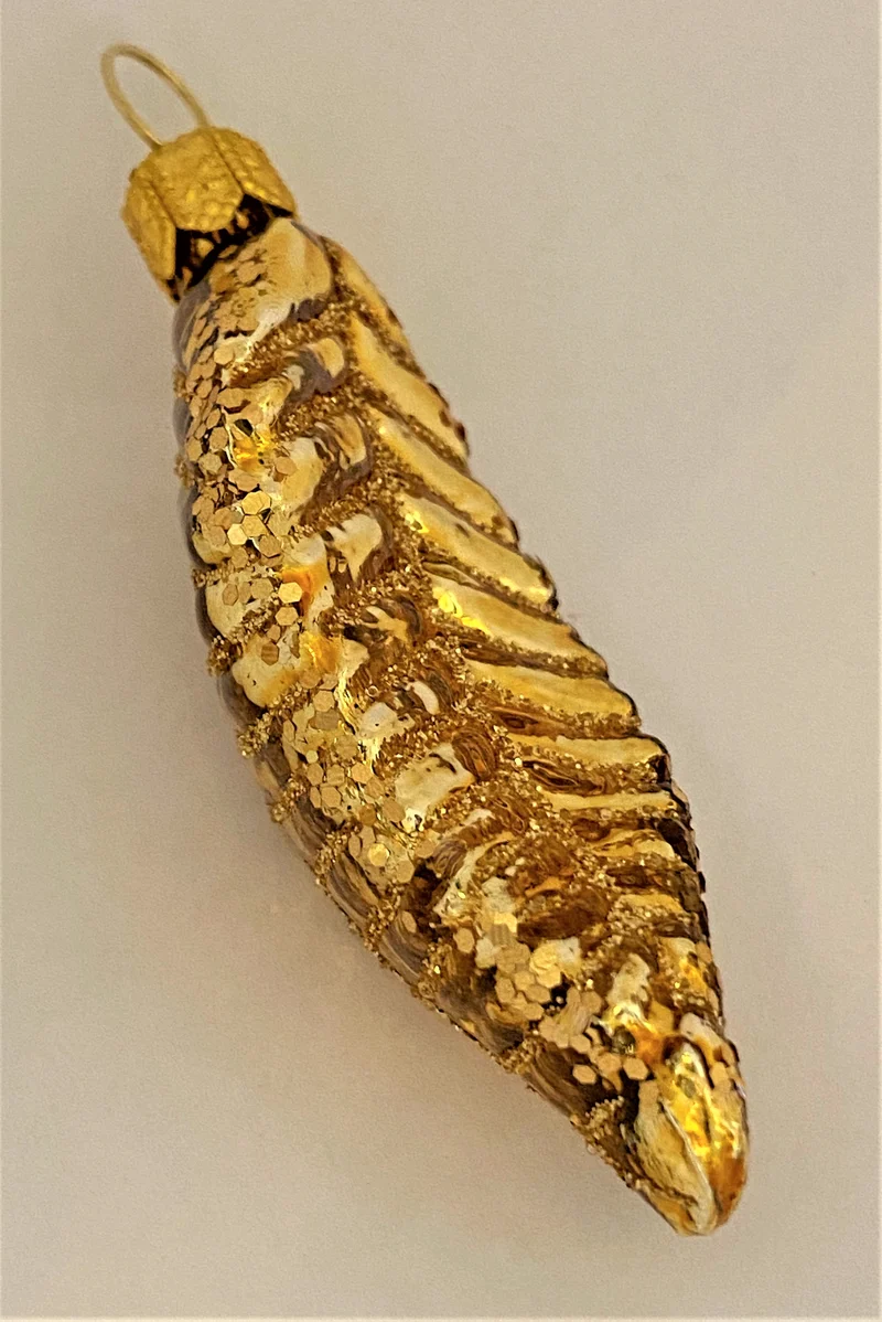 Kleines goldenes Sumach-Blatt