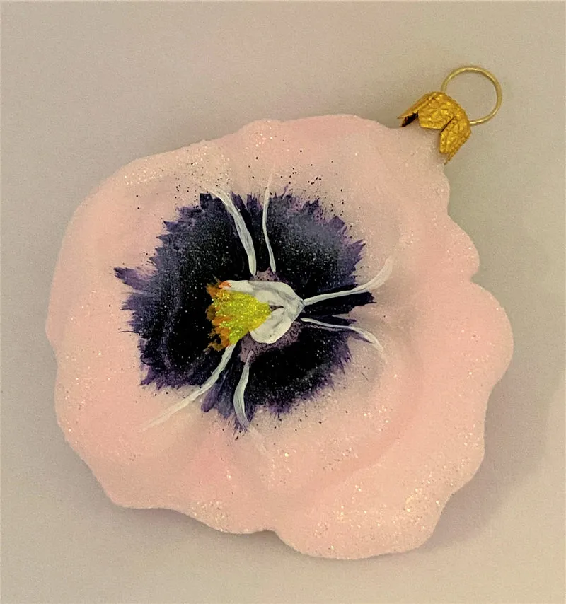 Stiefmütterchen rosa, Pansy