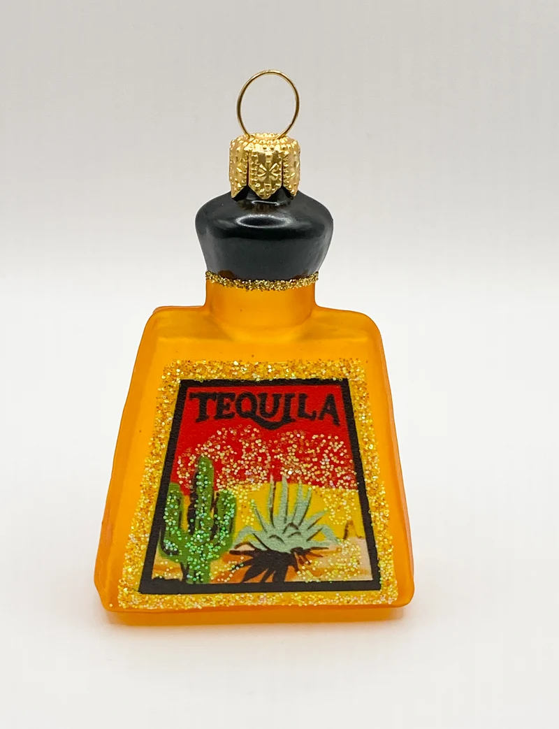 Kleine Tequila-Flasche