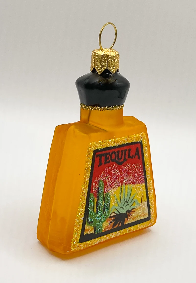 Kleine Tequila-Flasche