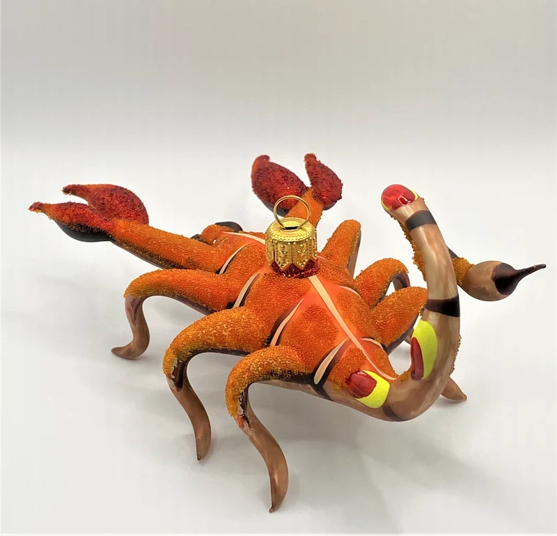 Grosser Skorpion, rostbraun
