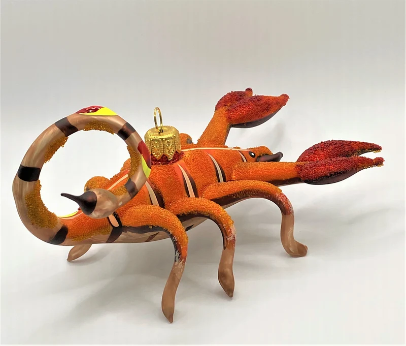 Grosser Skorpion, rostbraun