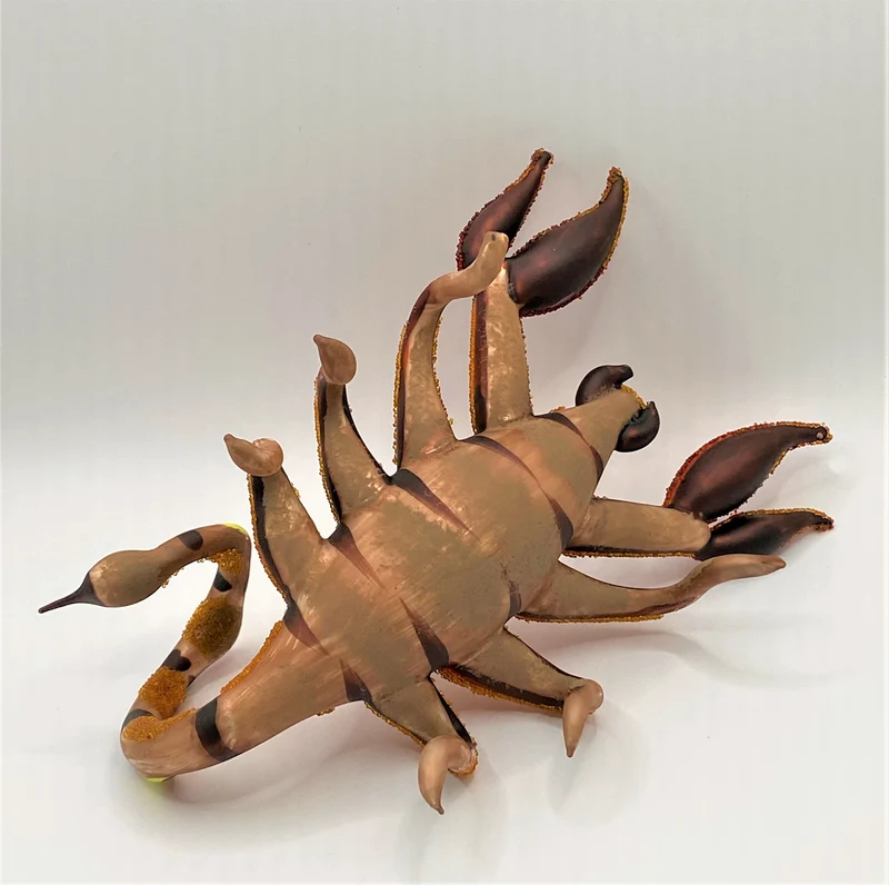 Grosser Skorpion, rostbraun