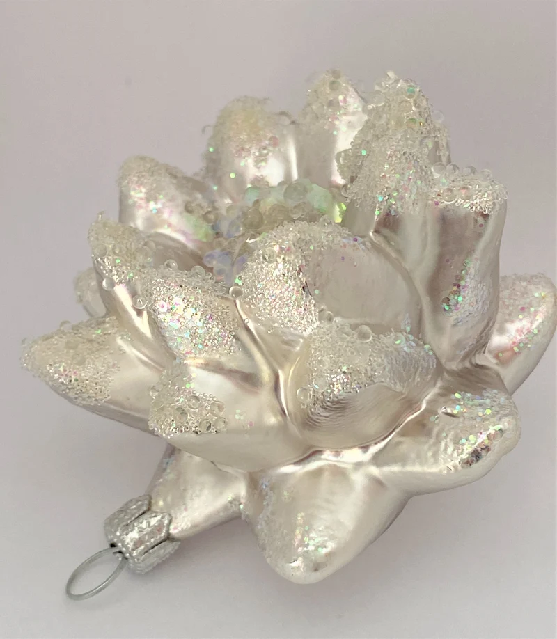 Silberne Seerose, Wasserlilie, Lotusblume