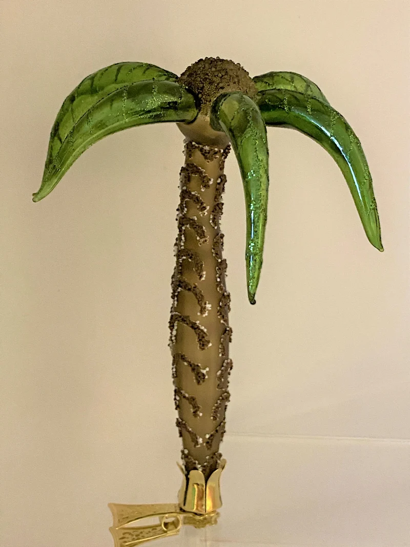 Grosse Palme mit Clip