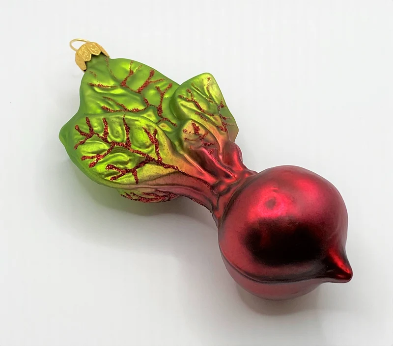 Randen mit Kraut, Rote Beete