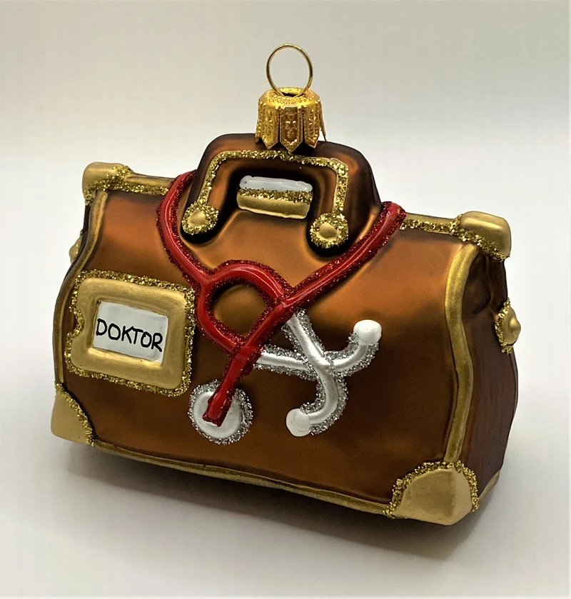Nostalgische Arzt-Tasche