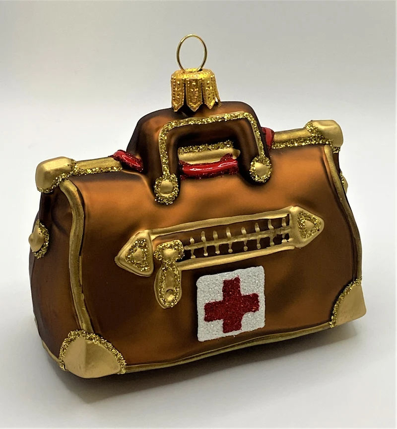 Nostalgische Arzt-Tasche