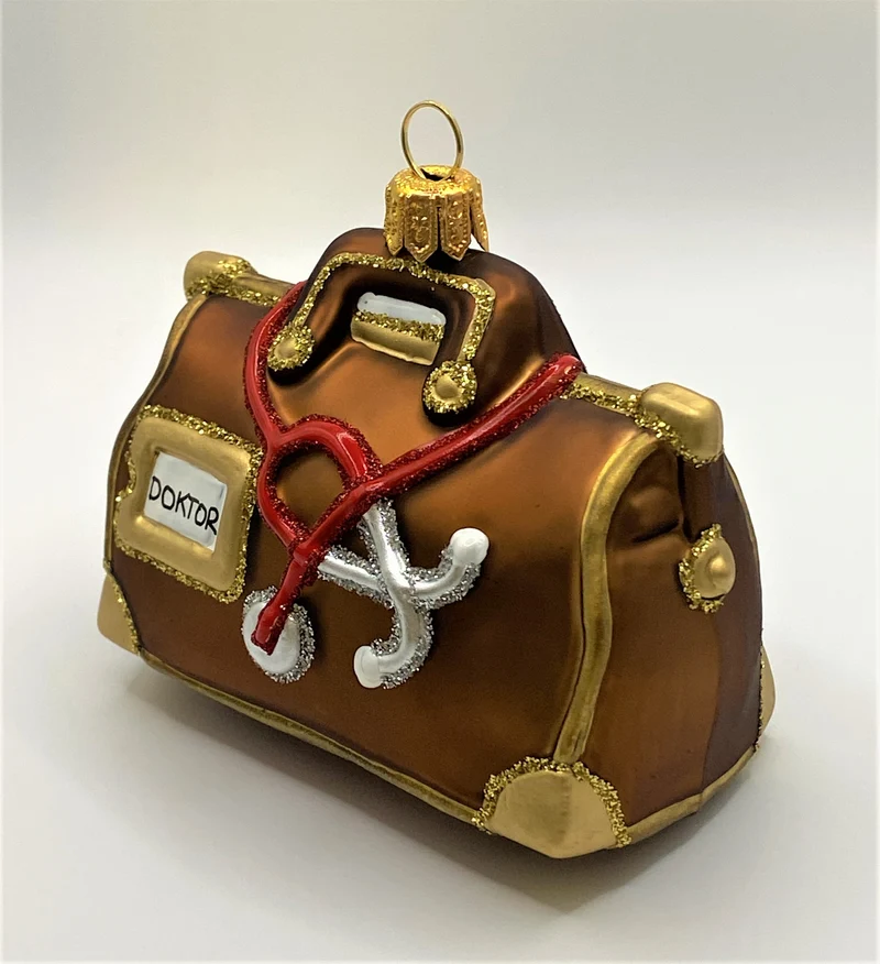 Nostalgische Arzt-Tasche