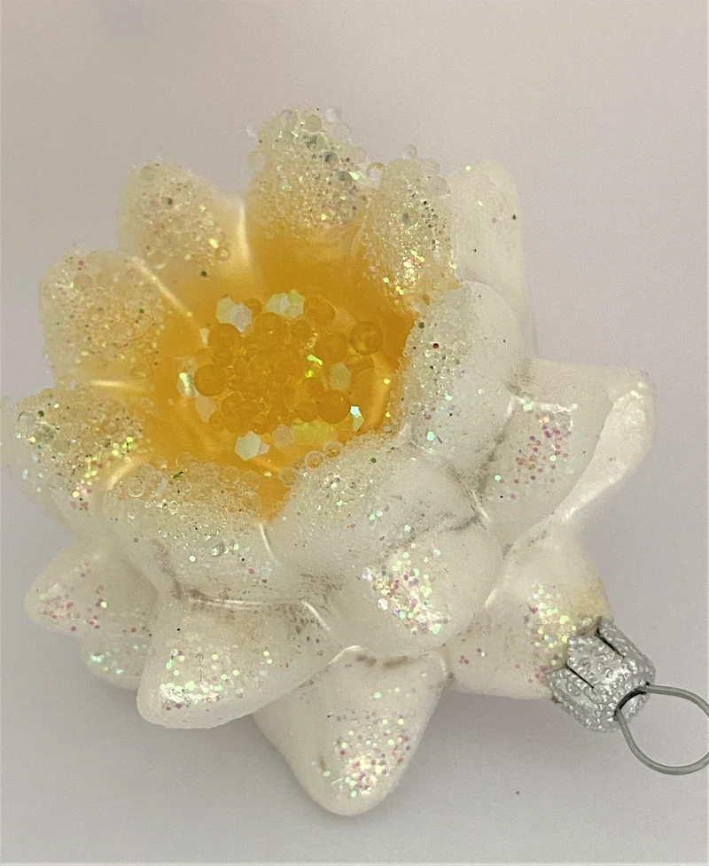 Weisse Seerose, Wasserlilie, Lotusblume