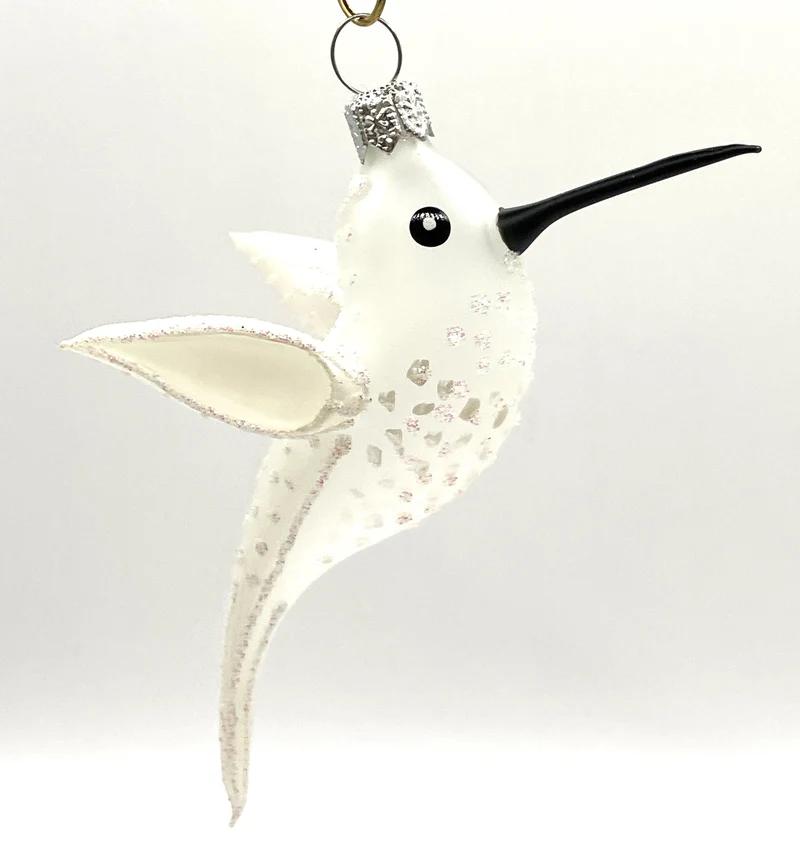 Kolibri weiss transparent