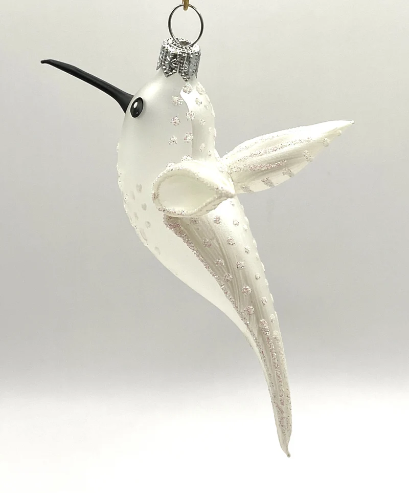 Kolibri weiss transparent