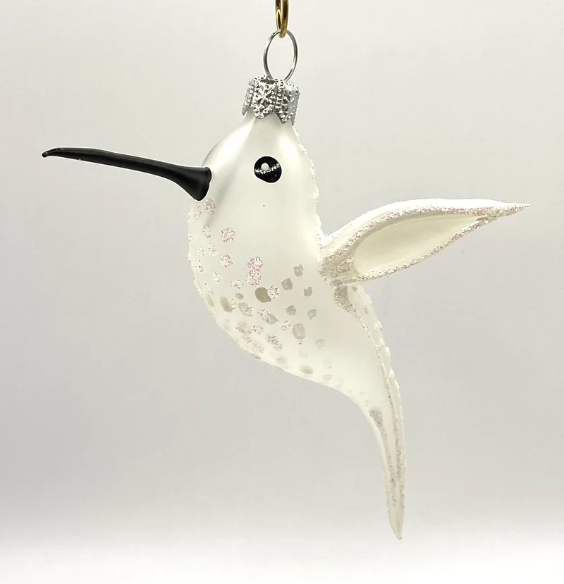 Kolibri weiss transparent
