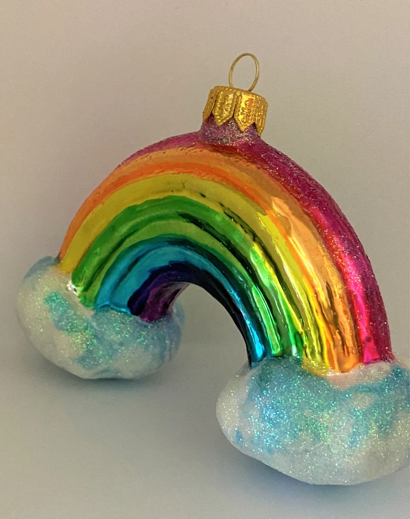 Regenbogen auf Wolken