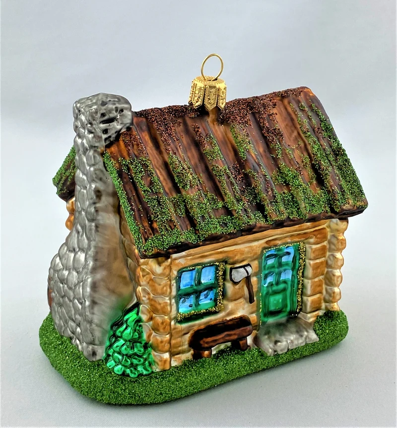 Blockhaus mit grossem Kamin