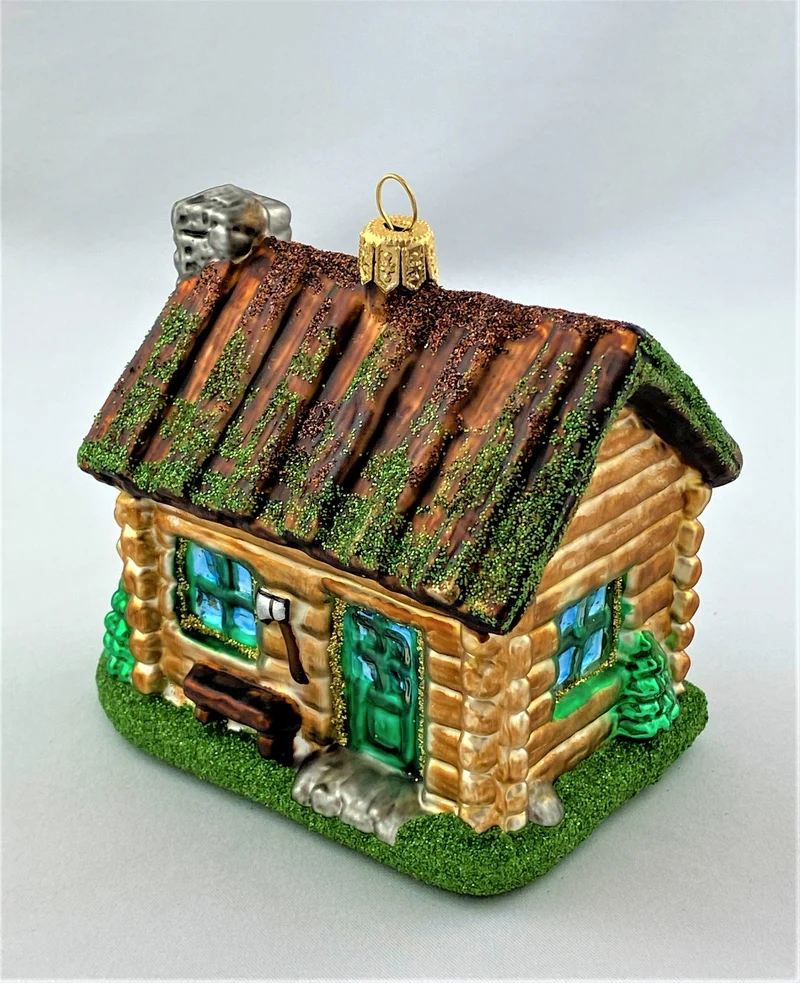Blockhaus mit grossem Kamin