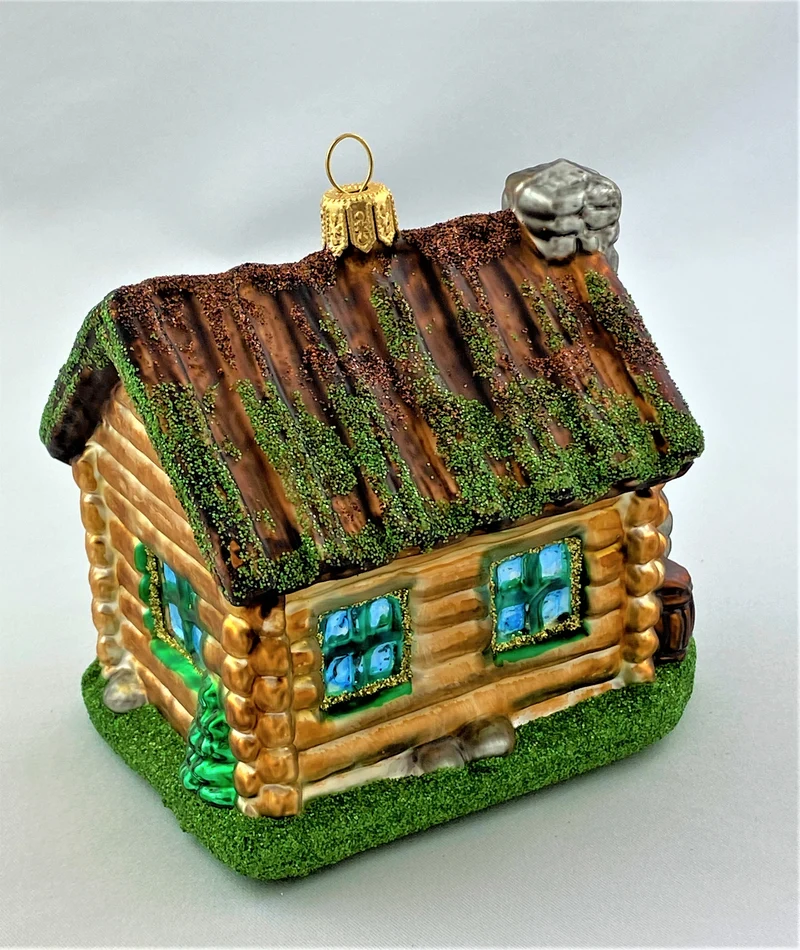 Blockhaus mit grossem Kamin