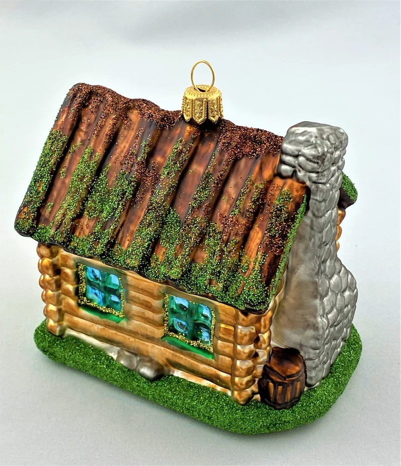 Blockhaus mit grossem Kamin