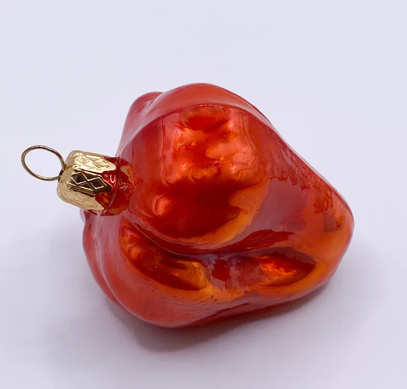 Kleine orange Peperoni