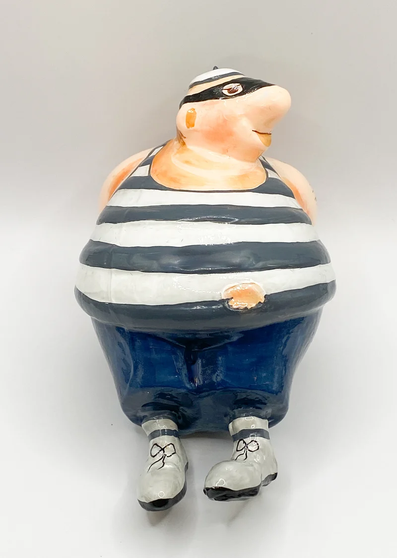 Der nette Dieb Karikatur, KOMOZJA MOSTOWSKI