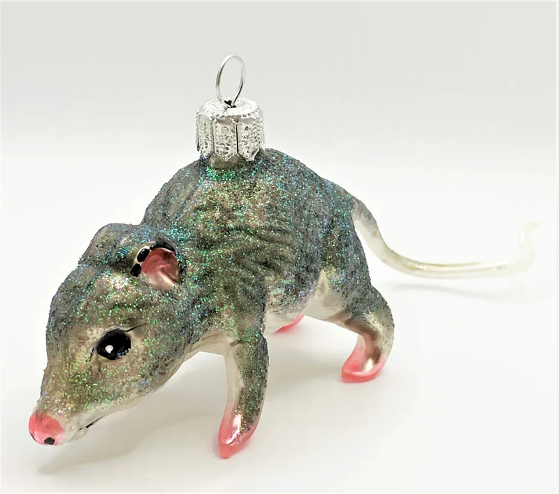 Graue Spitz-Maus mit langem Schwanz