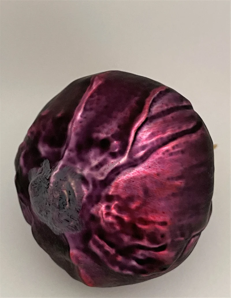 Ganze rote Zwiebel