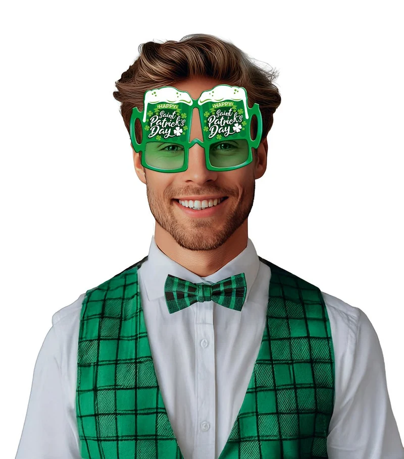 St. Patrick's Day Gläser Bier
