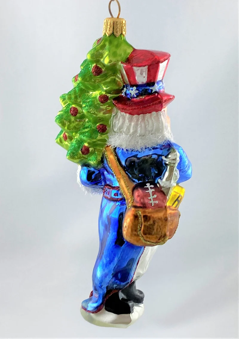 Uncle Sam als Weihnachtsmann